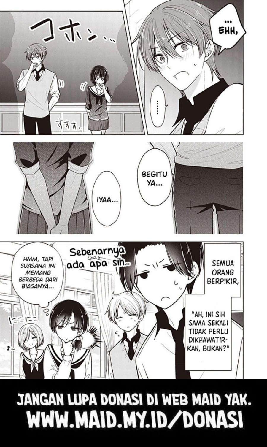 Osananajimi wo Onnanoko ni Shiteshimatta Hanashi Chapter 109 Bahasa Indonesia